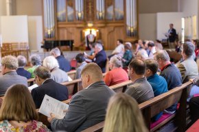 Worship service at LTSS Alumni Day 2023