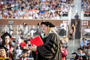 Dean Katie at graduation 2023