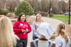 BoD giving a campus tour