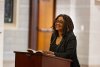 Tracy K Smith reads in Grace Chapel