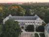 Aerial view of LTSS campus and Columbia skyline