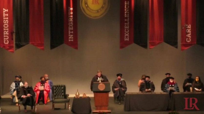 Participants on stage at the 2021 LR Awards Ceremony